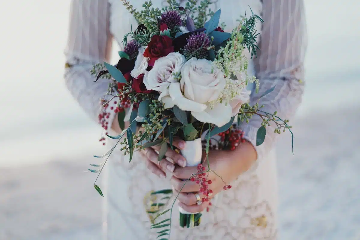 mariage fleuri