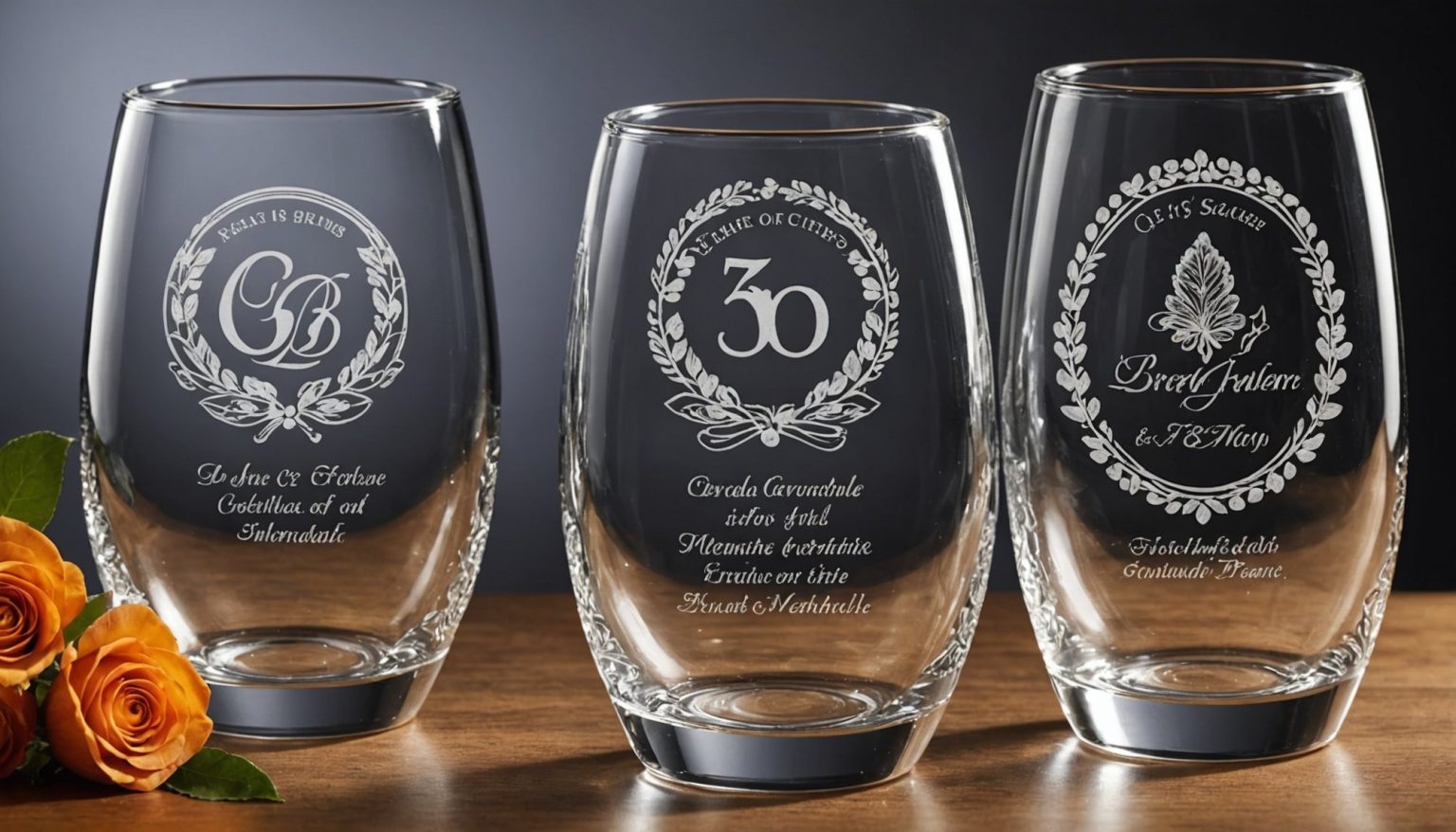 Verre gravé personnalisé pour des cadeaux mémorables et uniques