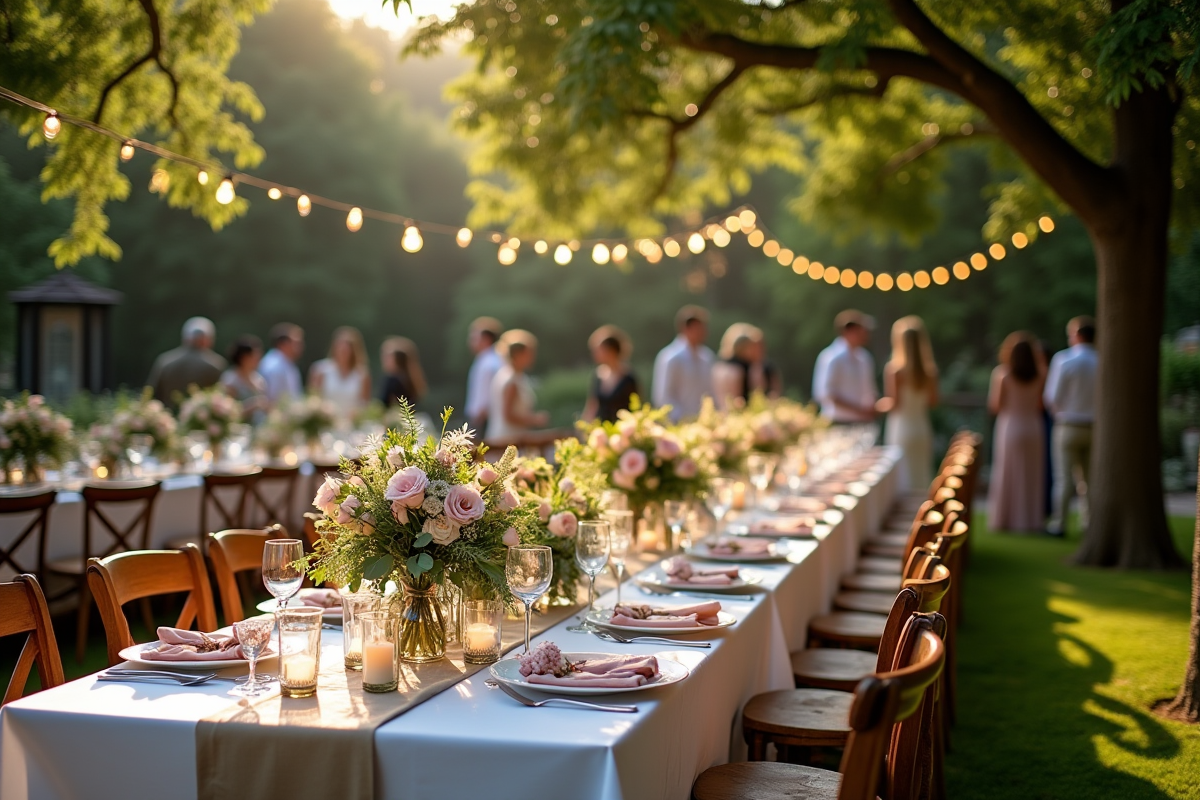 jardin mariage